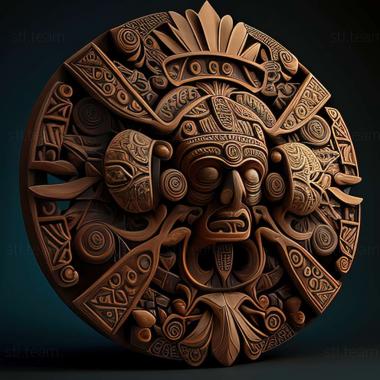 3D model aztec (STL)